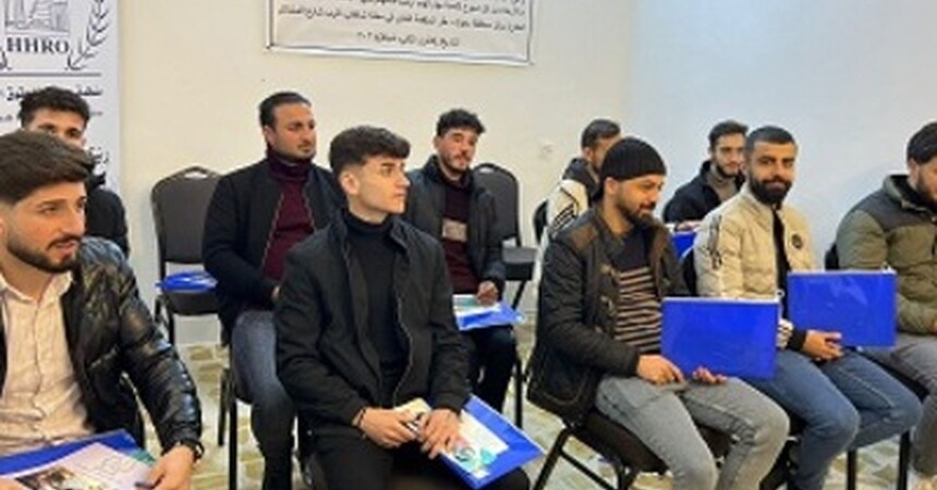 منظمة حمورابي لحقوق الانسان تنجز ورشة تدريب على مهنة الحلاقة