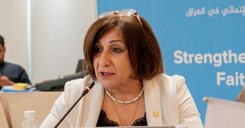 بدعوة من برنامج الأمم المتحدة الإنمائي: باسكال وردا تؤكد في بغداد على الدور المحوري للمرأة في تحقيق الوحدة والسلام المستدام