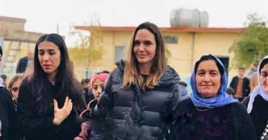 لتفقد اوضاع الايزيديين.. انجلينا جولي في سنجار