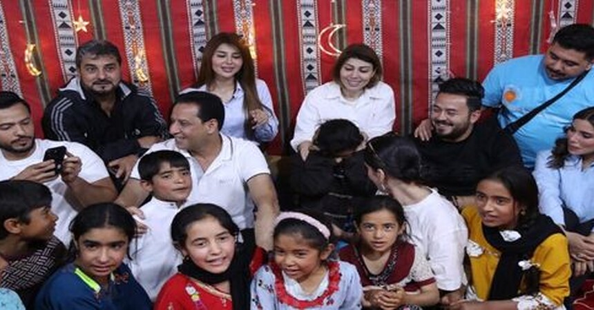 وزيرة الهجرة تطلق حملة للافطار مع النازحين