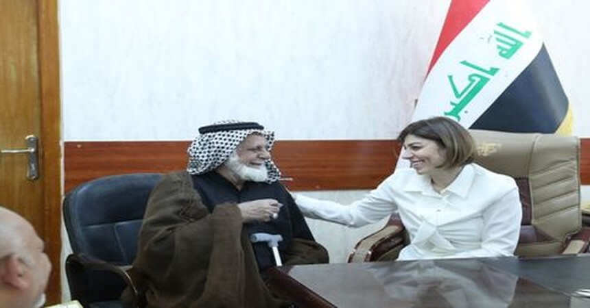 من ذي قار .. وزيرة الهجرة توجه بسرعة انجاز معاملات النازحين والعائدين