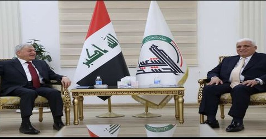 الفياض يبحث مع رئيس الجمهورية انهاء ملف النازحين