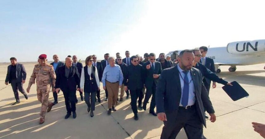 غوتيريش يدعو حكومتي أربيل وبغداد إلى «اتفاقات ملموسة بشأن القضايا الملحة»
