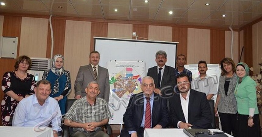 مديرية التخطيط العمراني تقيم ورشة عمل لوضع البدائل التخطيطية للتصميم الاساسي الجديد لمركز قضاء الحمدانية
