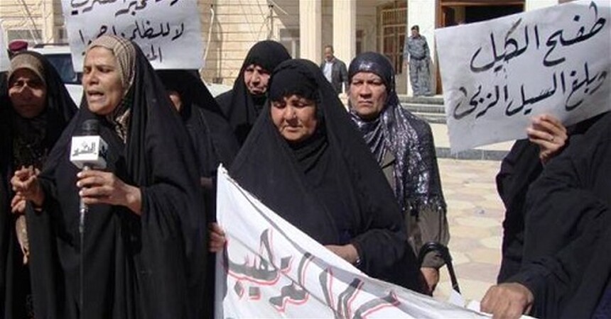 نساء ديالى ينتفضن على