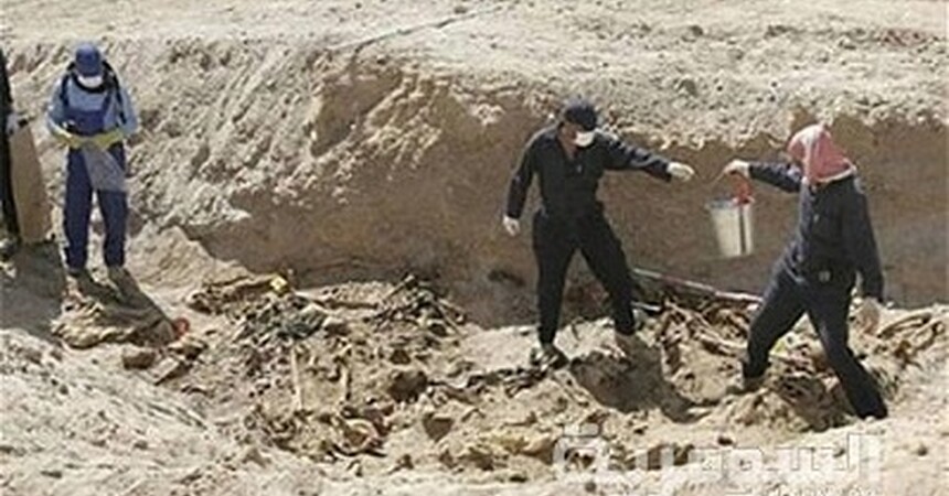 العثور على ثلاث جثث تعود لضحايا انتفاضة عام 91 غربي النجف