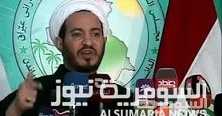 الساعدي يدعو متظاهري 31 آب إلى المطالبة بإسقاط