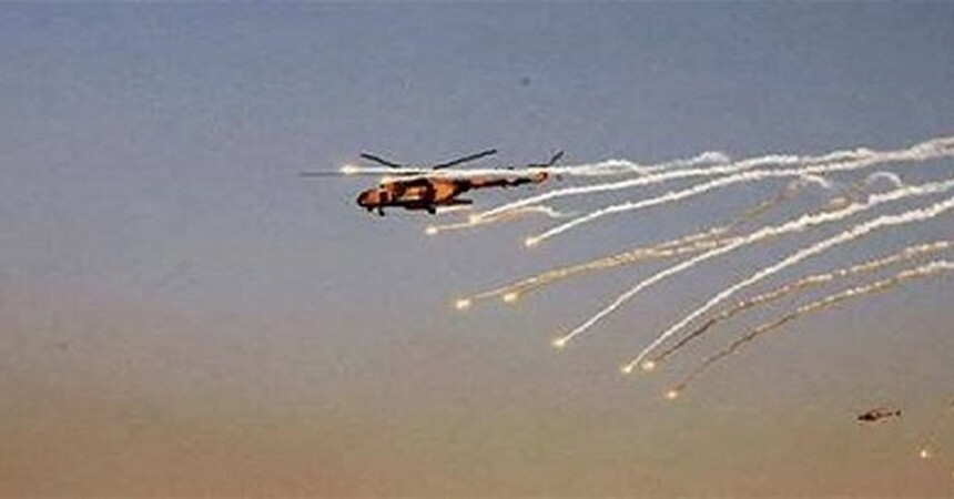 طيران الجيش يقصف كهوفا وتجويفات صخرية في صحراء الأنبار