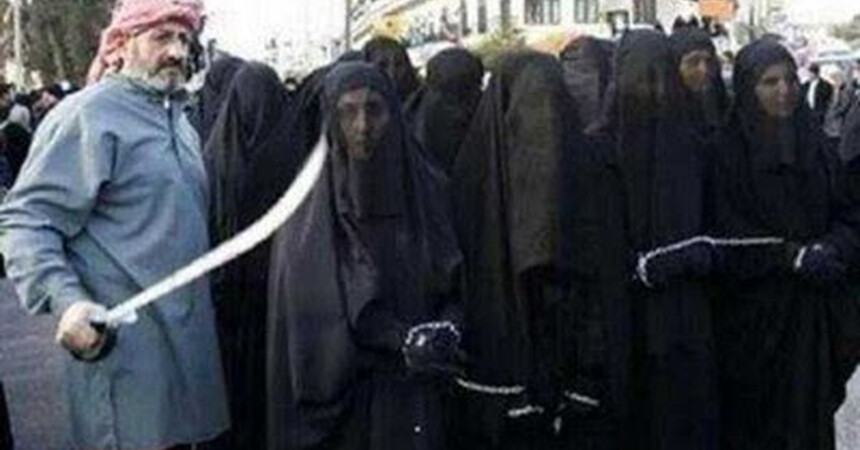 تعليقا على معلومات عن سبي وبيع 100 فتاة و امرأة ايزيدية على يد المسلحين الإرهابيين