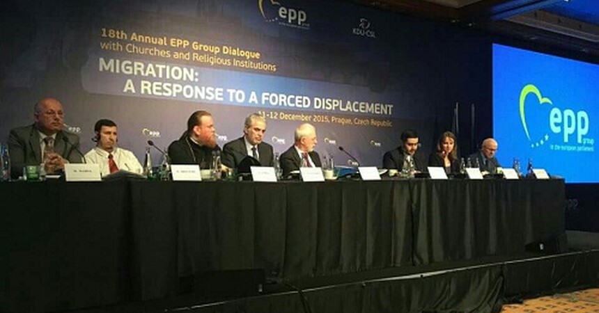 • مجموعة الشعب الأوربي في البرلمان الأوربي تثمن مشاركة السيد وليم وردا في مؤتمر براغ لحوار الثقافات