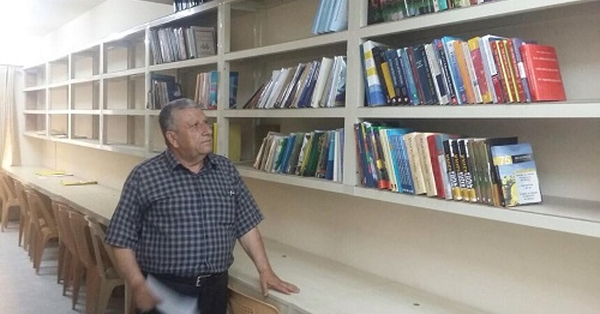 • منظمة حمورابي لحقوق الانسان تساهم في انشاء مكتبة جامعة الحمدانية