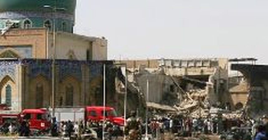 انفجار شاحنة مفخخة قرب مسجد الخلاني ببغداد يسفرعن سقوط عشرات الضحايا بين قتيل وجريح
