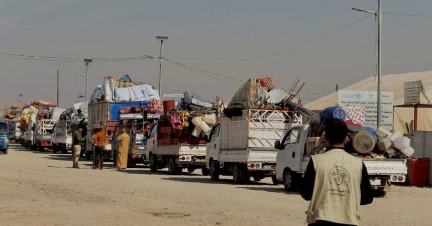 الهجرة والمهجرين الاتحادية: إغلاق آخر مخيمات النزوح بنينوى يندرج في إطار غلق ملف النزوح